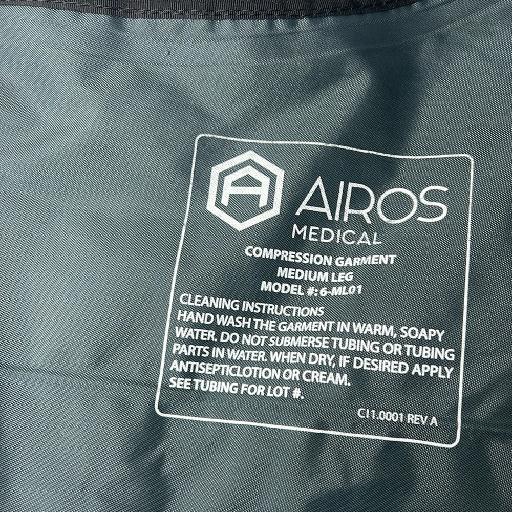 Airos 6 Medical Compression Therapy Product-Sequential Device Leg Arm Lymphodema - Picture 2 of 14